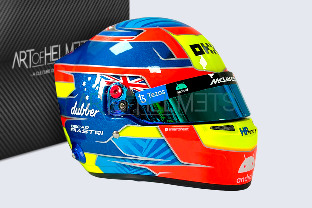 Oscar Piastri 2023 F1 1:2 Scale Replica Helmet