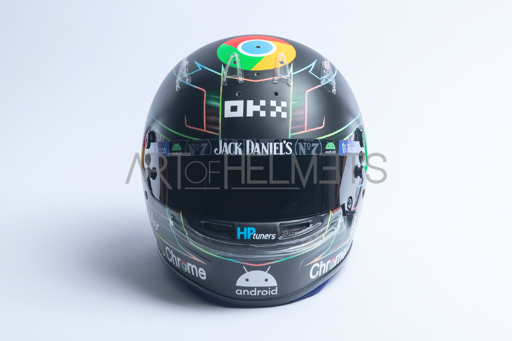 Oscar Piastri 2023 F1 Las Vegas Grand Prix Full-Size 1:1 Replica Helmet