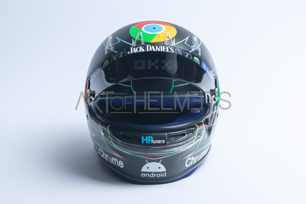 Oscar Piastri 2023 F1 Las Vegas Grand Prix Full-Size 1:1 Replica Helmet