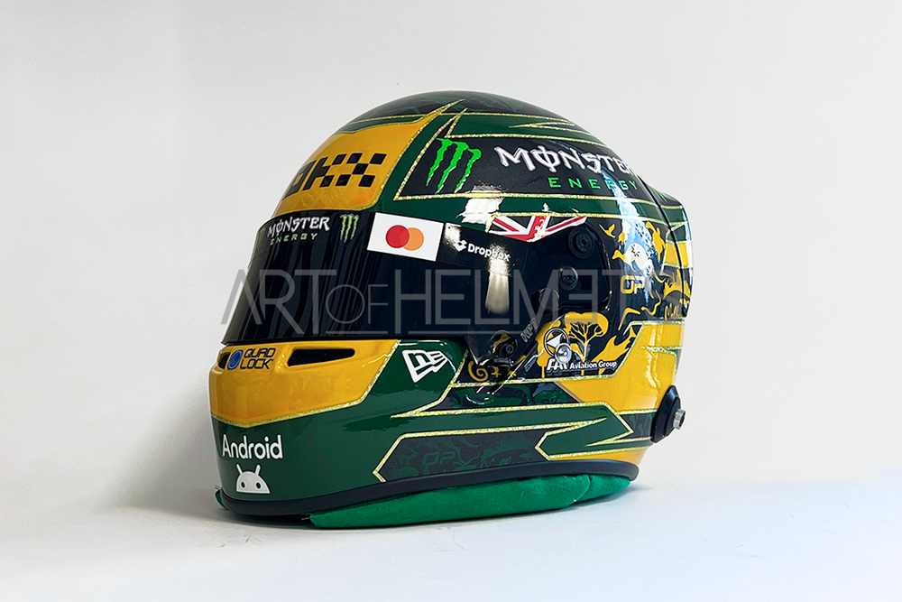 Oscar Piastri 2025 Australian GP F1 Full-Size 1:1 Replica Helmet