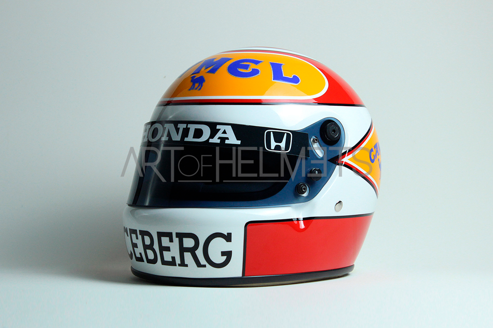 Nelson Piquet 1988 F1 Full-Size 1:1 Replica Helmet