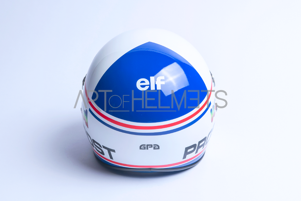 Alain Prost 1981 F1 Full-Size 1:1 Replica Helmet