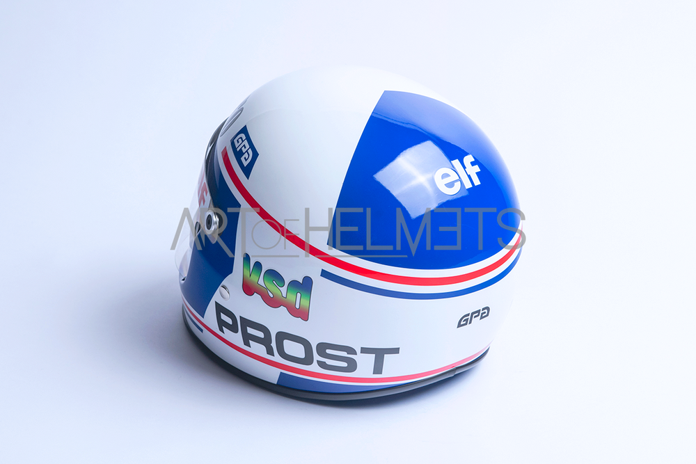 Alain Prost 1981 F1 Full-Size 1:1 Replica Helmet