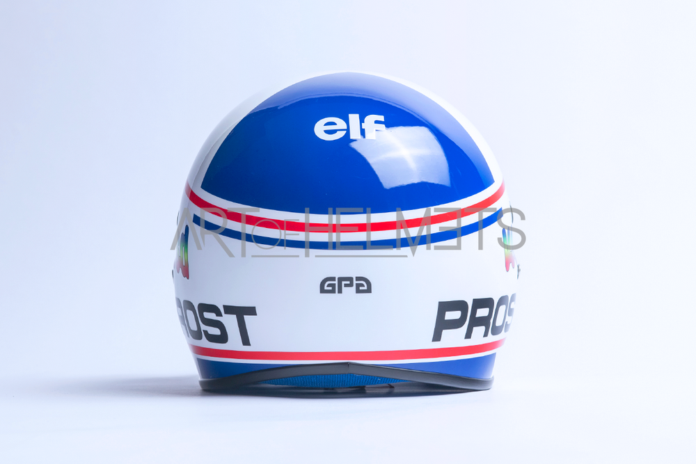 Alain Prost 1981 F1 Full-Size 1:1 Replica Helmet