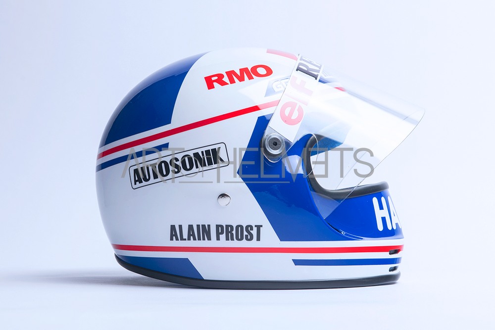 Alain Prost 1983 F1 Full-Size 1:1 Replica Helmet