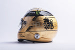 Michael Schumacher’s 20th year in F1 gold plated Full-Size 1:1 Replica Helmet