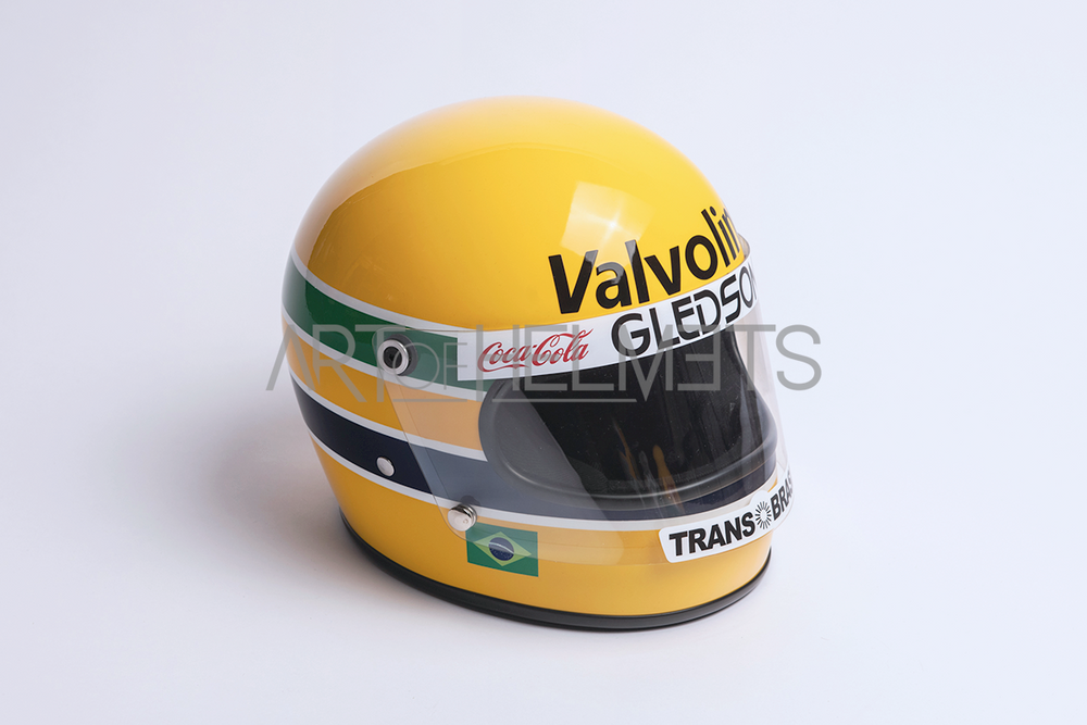 Ayrton Senna 1979 & 1980 Karting Full-Size 1:1 Replica Helmet