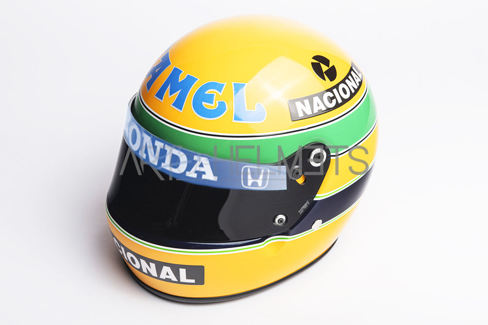 Ayrton Senna 1987 F1 Full-Size 1:1 Replica Helmet