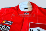 Ayrton Senna 1988 F1 Race Embroidered Suit Replica