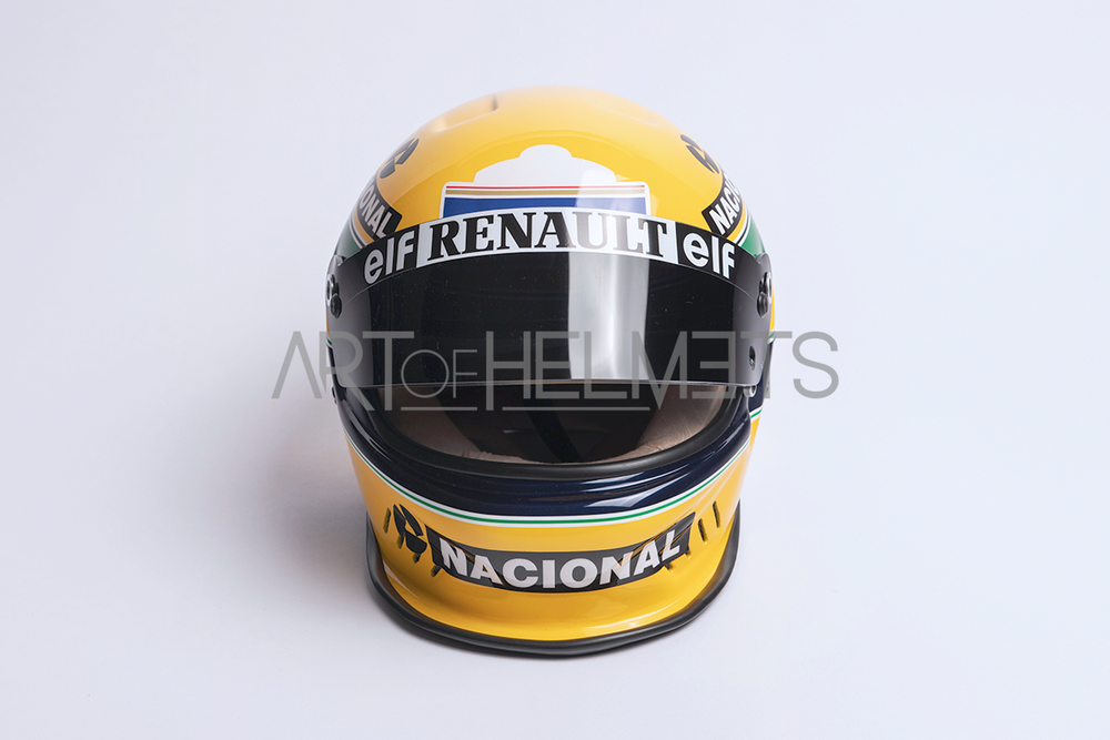 Ayrton Senna 1994 F1 TEST CIRCUIT PAUL RICARD Full-Size 1:1 Replica Helmet