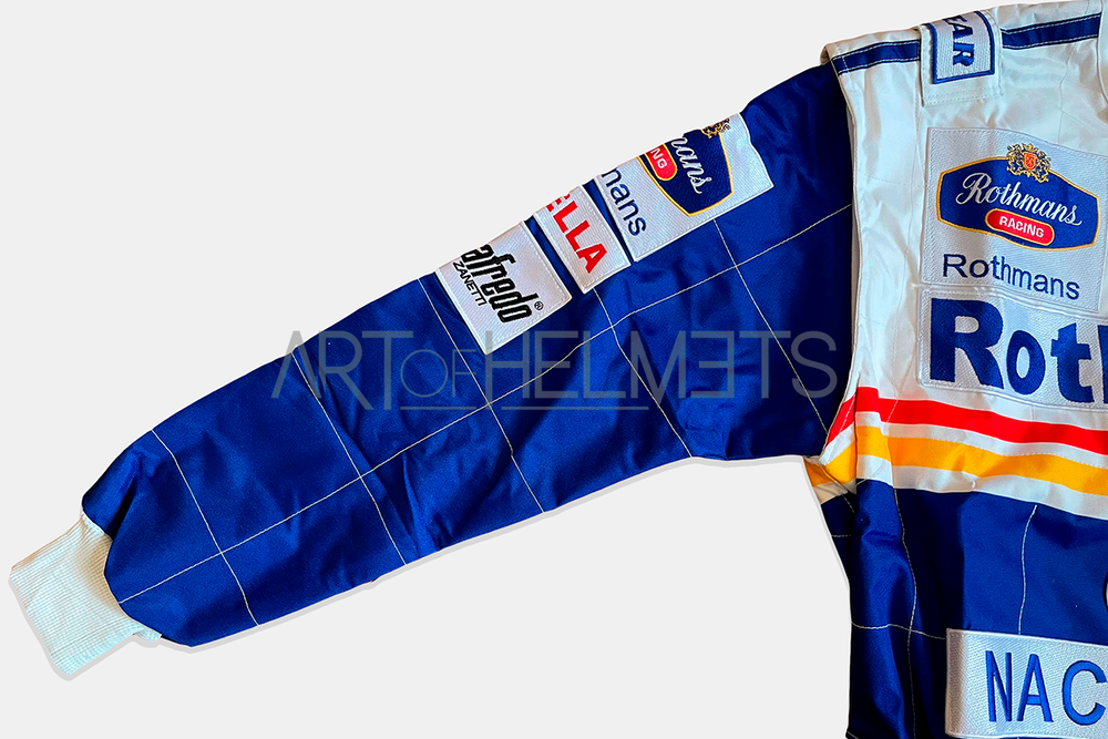 Ayrton Senna 1994 F1 Race Embroidered Suit Replica