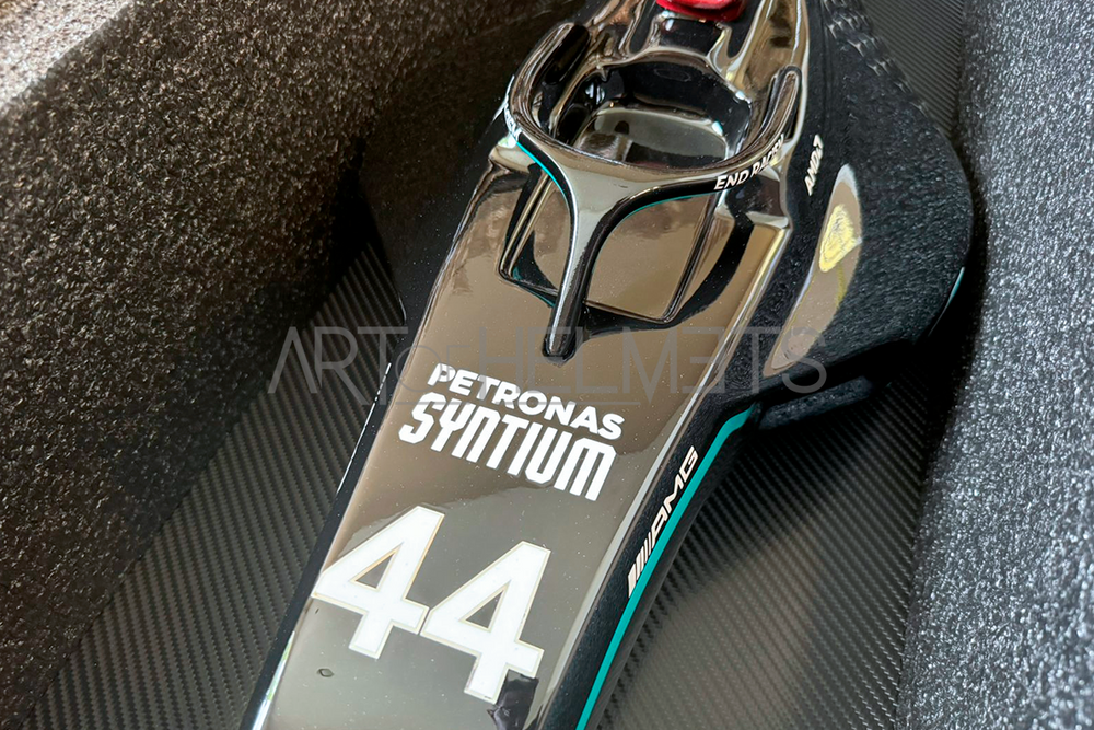 W11 Lewis Hamilton 2020 Formula One Board Sculpture