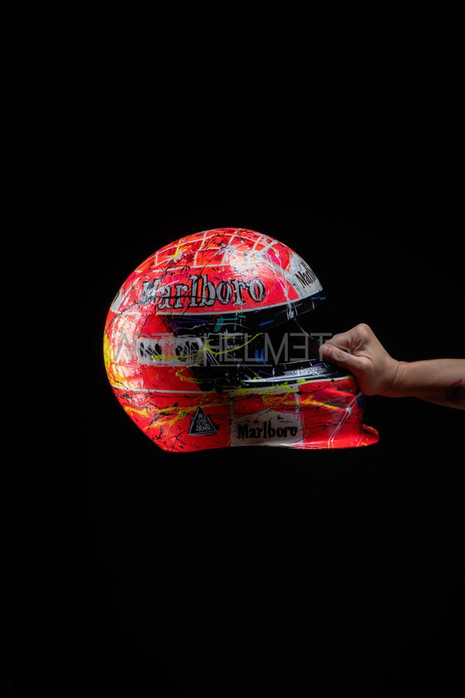 Michael Schumacher 2000 Art Custom Full-Size 1:1 Replica Helmet by Montesano.