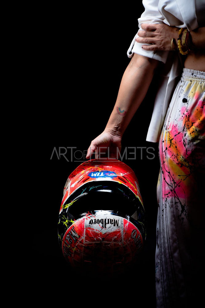 Michael Schumacher 2000 Art Custom Full-Size 1:1 Replica Helmet by Montesano.