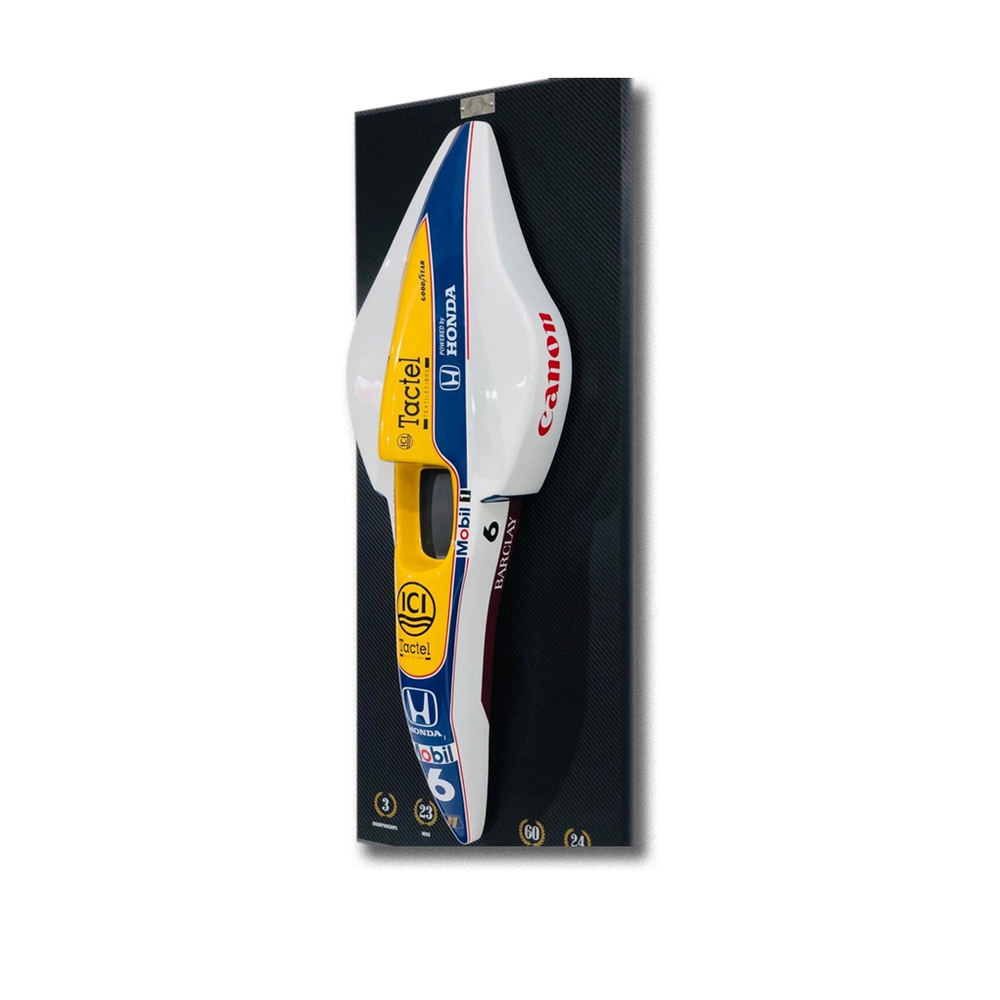 Williams FW11 Nelson Piquet Formula One Board Sculpture