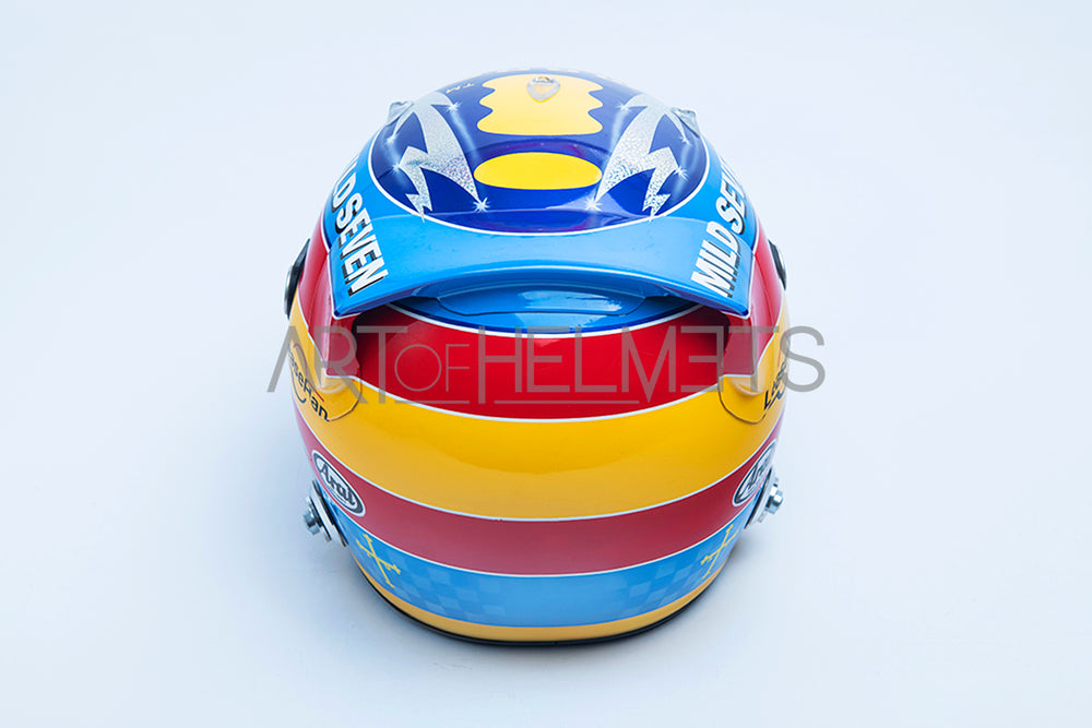 Fernando Alonso 2005 F1 World Champion Full-Size 1:1 Replica Helmet