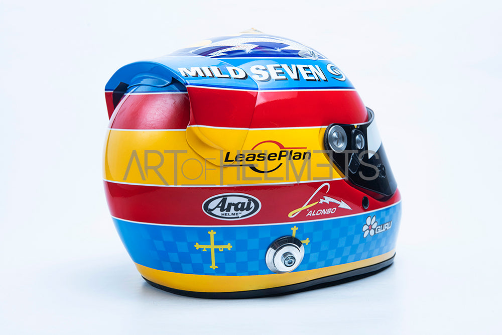 Fernando Alonso 2005 F1 World Champion Full-Size 1:1 Replica Helmet