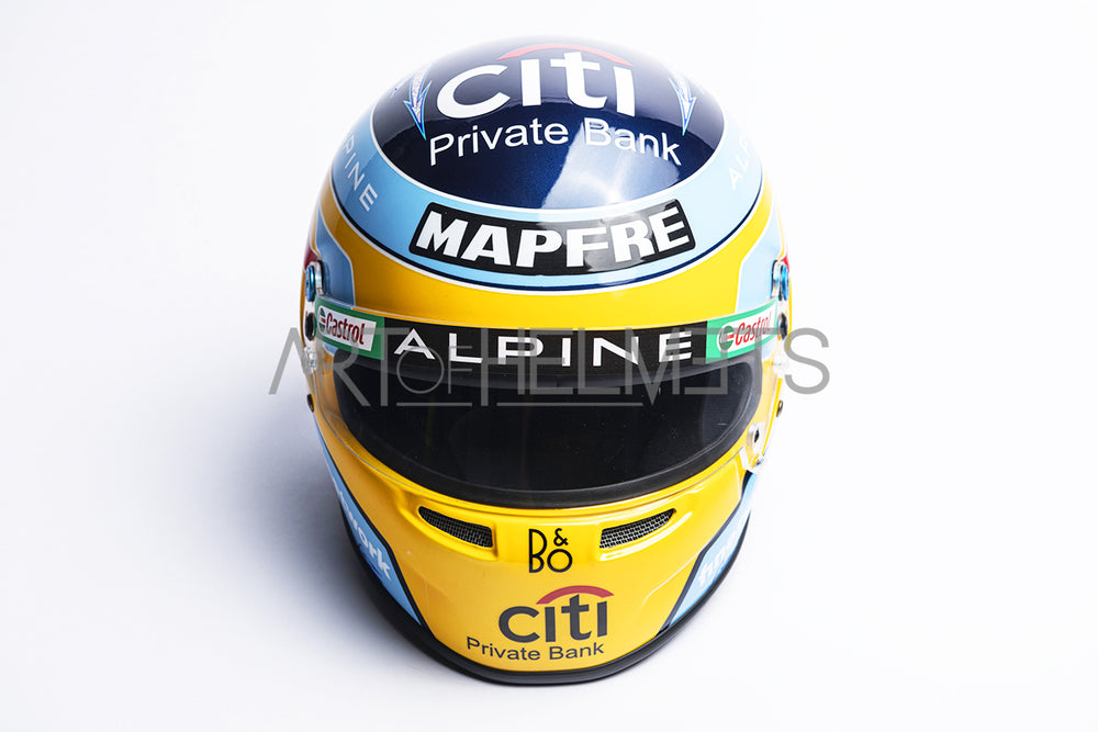 Fernando Alonso 2021 F1 Full-Size 1:1 Replica Helmet