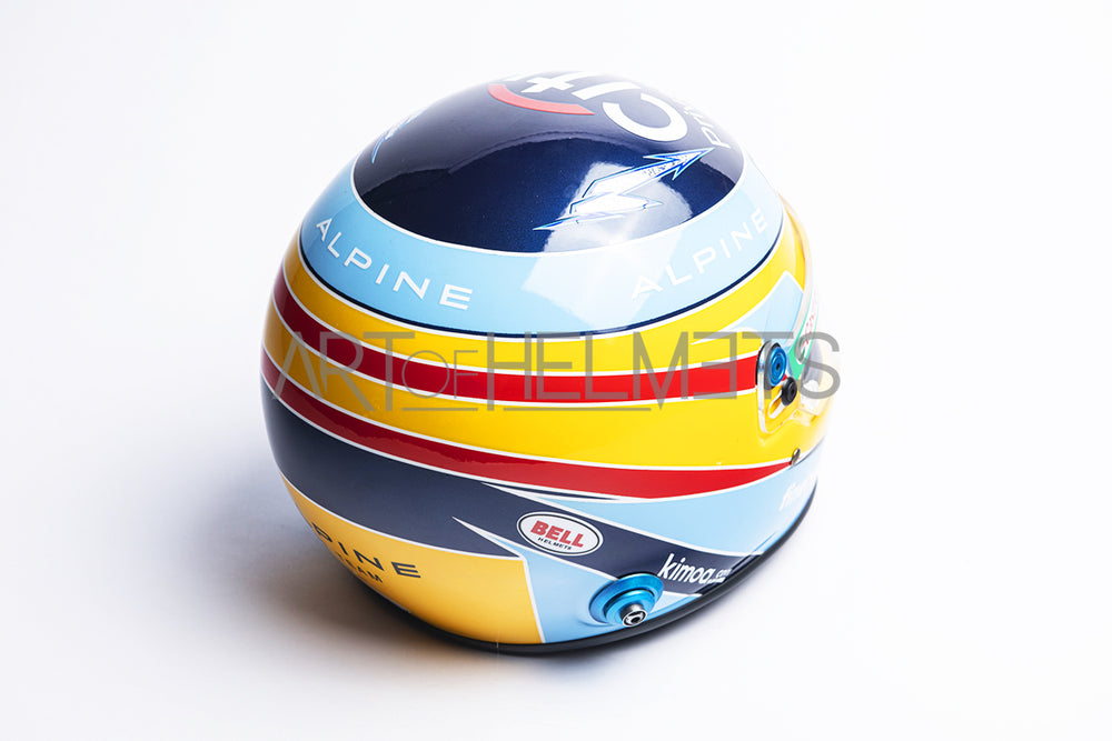 Fernando Alonso 2021 F1 Full-Size 1:1 Replica Helmet