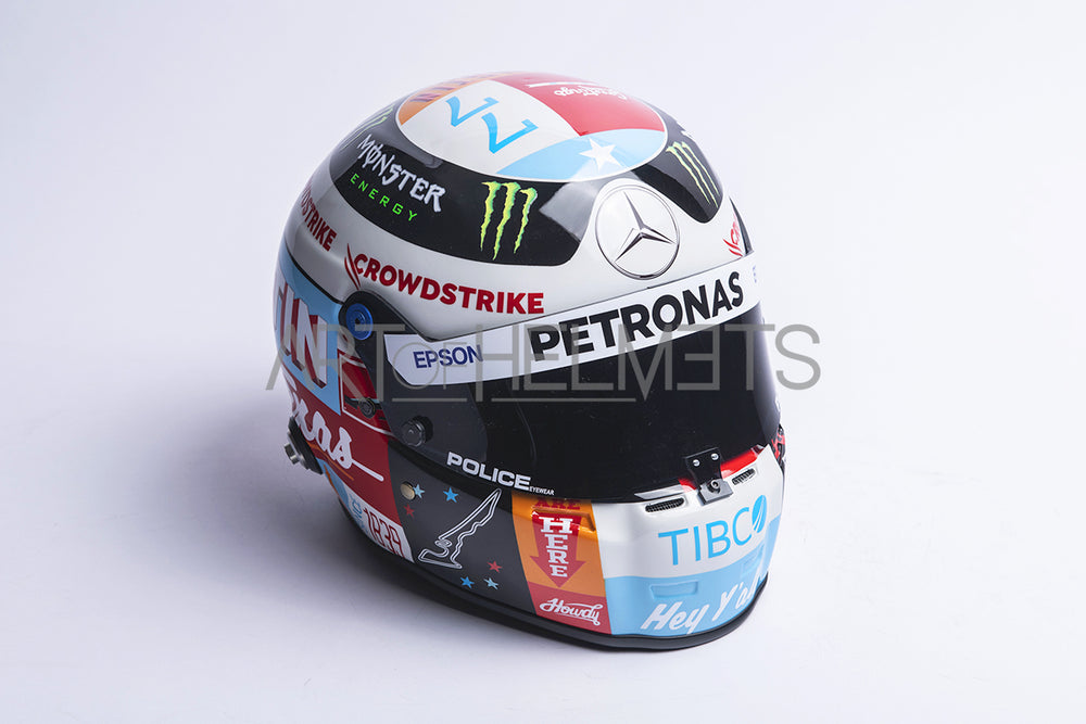 Valtteri Bottas 2021 F1 United States Grand Prix Full-Size 1:1 Replica Helmet