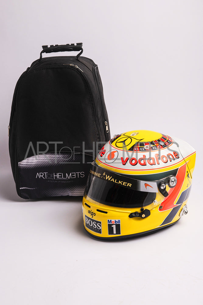 Lewis Hamilton 2010 Monaco Grand Prix F1 Full-Size 1:1 Replica Helmet