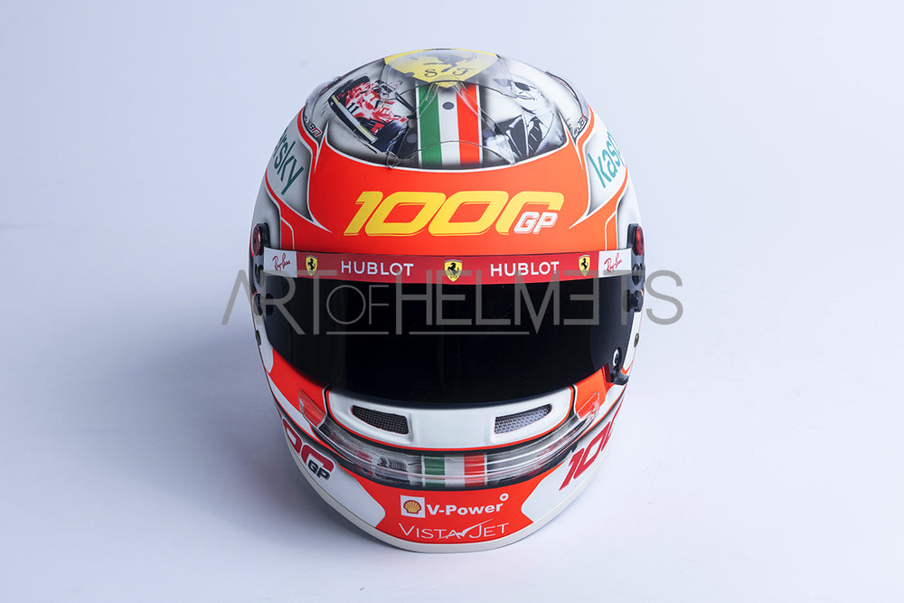 Charles Leclerc 2020 Mugello Grand Prix F1 Full-Size 1:1 Replica Helmet