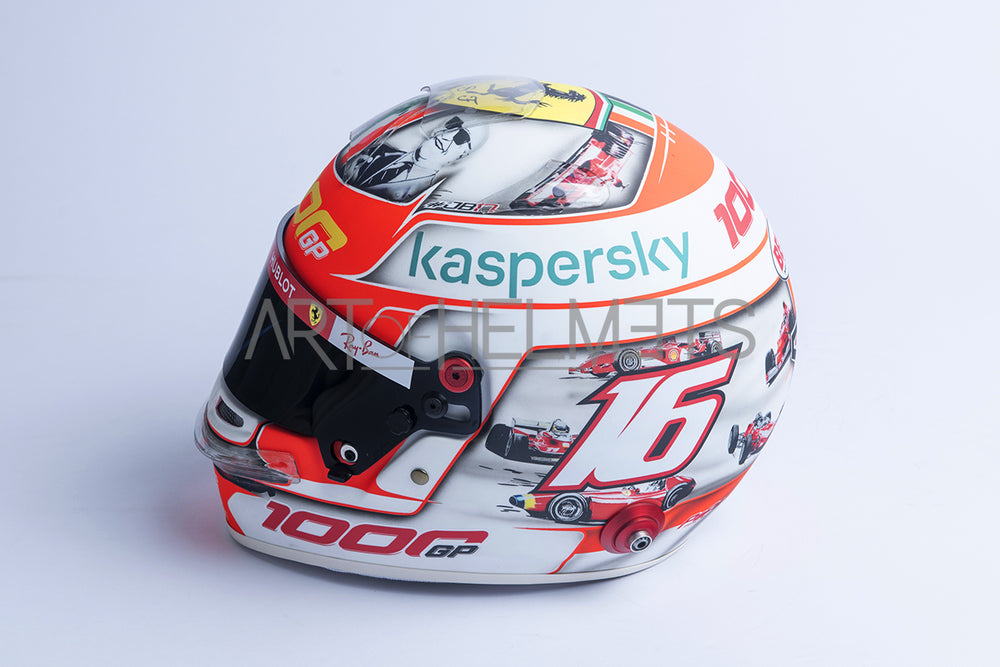 Charles Leclerc 2020 Mugello Grand Prix F1 Full-Size 1:1 Replica Helmet