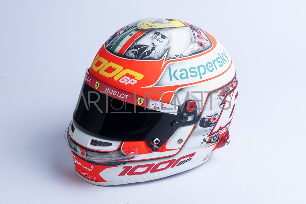 Charles Leclerc 2020 Mugello Grand Prix F1 Full-Size 1:1 Replica Helmet