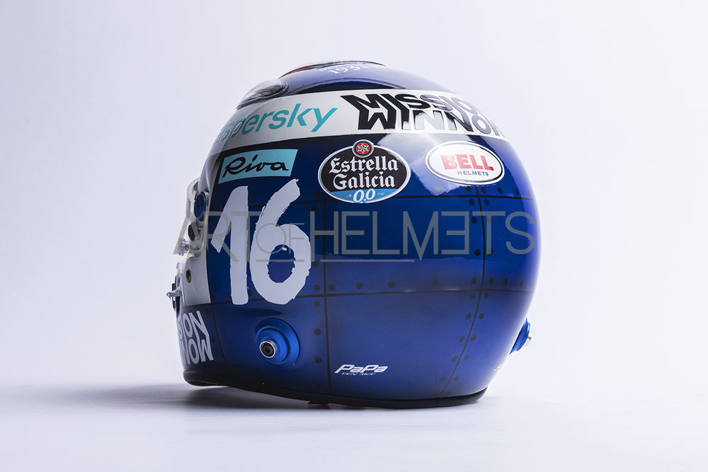 Charles Leclerc 2021 Monaco GP Full-Size 1:1 Replica Helmet