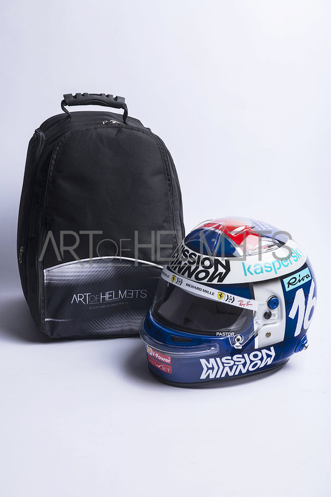 Charles Leclerc 2021 Monaco GP Full-Size 1:1 Replica Helmet