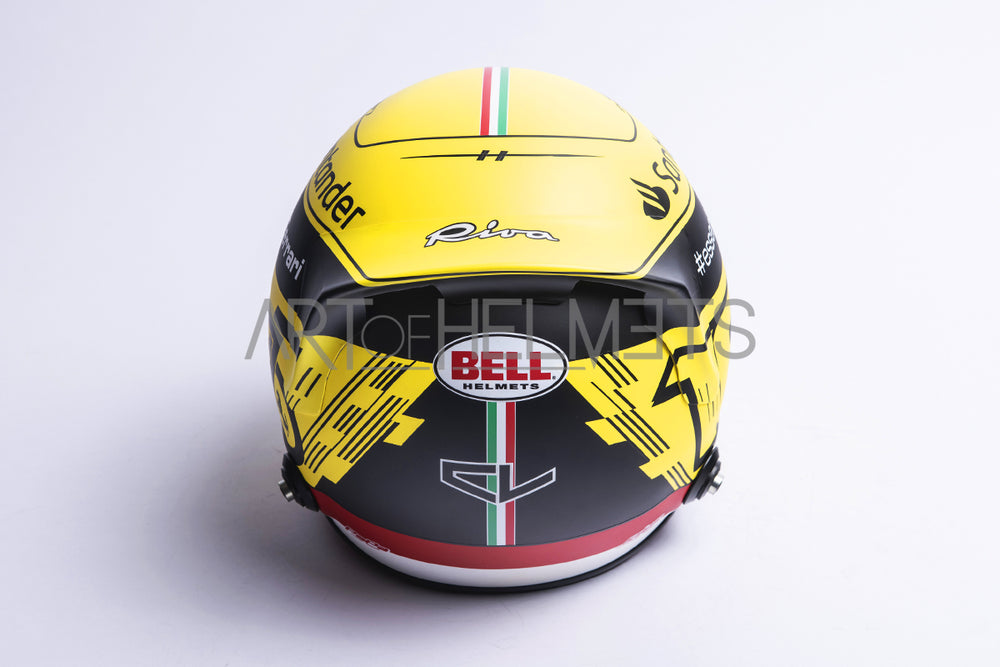 Charles Leclerc 2022 Monza Grand Prix F1 Full-Size 1:1 Replica Helmet