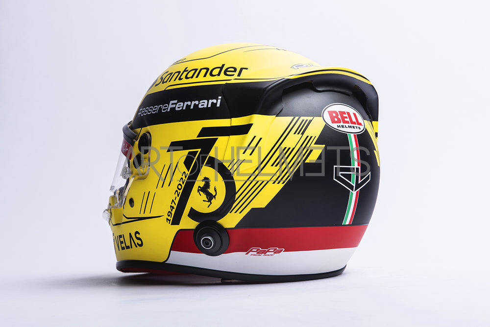 Charles Leclerc 2022 Monza Grand Prix F1 Full-Size 1:1 Replica Helmet