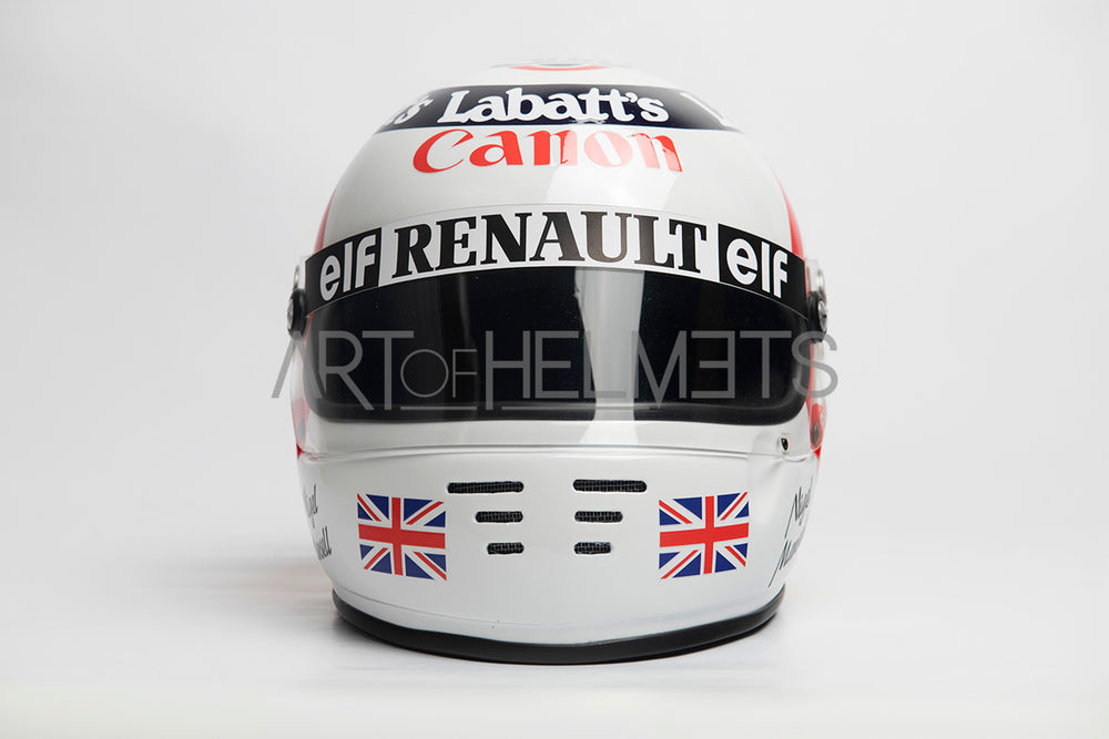 Nigel Mansell 1992 F1 World Champion Full-Size 1:1 Replica Helmet