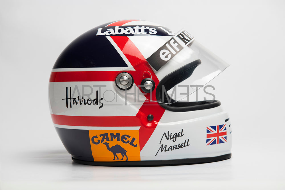 Nigel Mansell 1992 F1 World Champion Full-Size 1:1 Replica Helmet