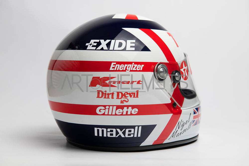 Nigel Mansell 1993 Indy Car Full-Size 1:1 Replica Helmet