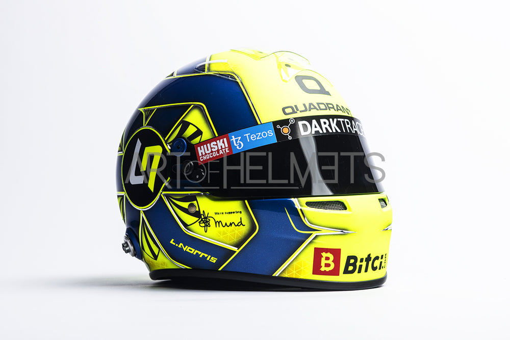 Lando Norris 2021 F1 Full-Size 1:1 Replica Helmet