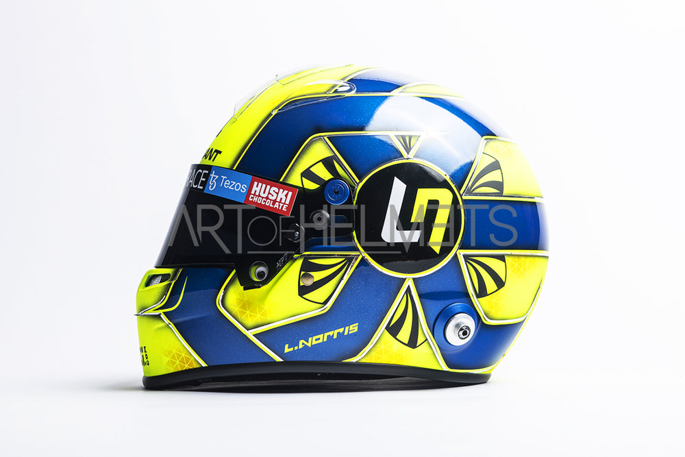 Lando Norris 2021 F1 Full-Size 1:1 Replica Helmet