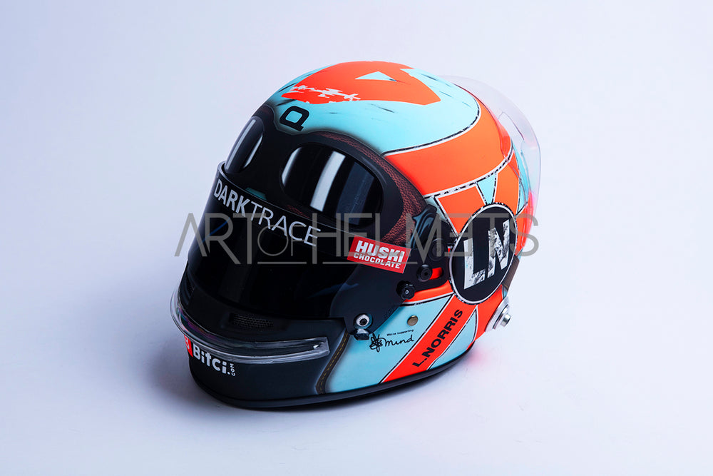 Lando Norris 2021 Monaco Grand Prix F1 Full-Size 1:1 Replica Helmet