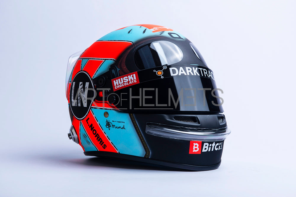 Lando Norris 2021 Monaco Grand Prix F1 Full-Size 1:1 Replica Helmet