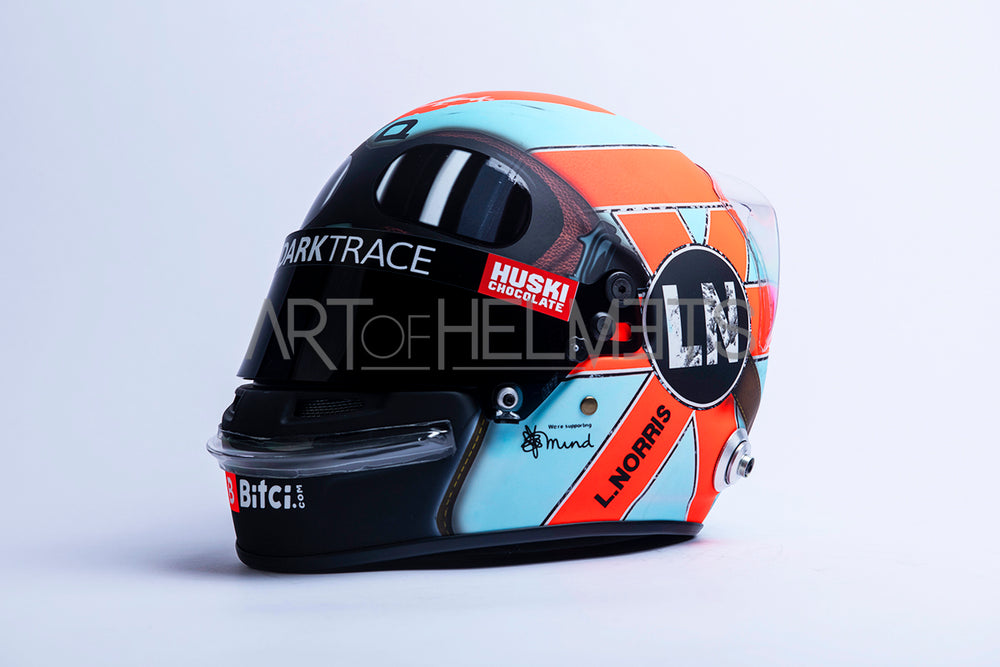 Lando Norris 2021 Monaco Grand Prix F1 Full-Size 1:1 Replica Helmet