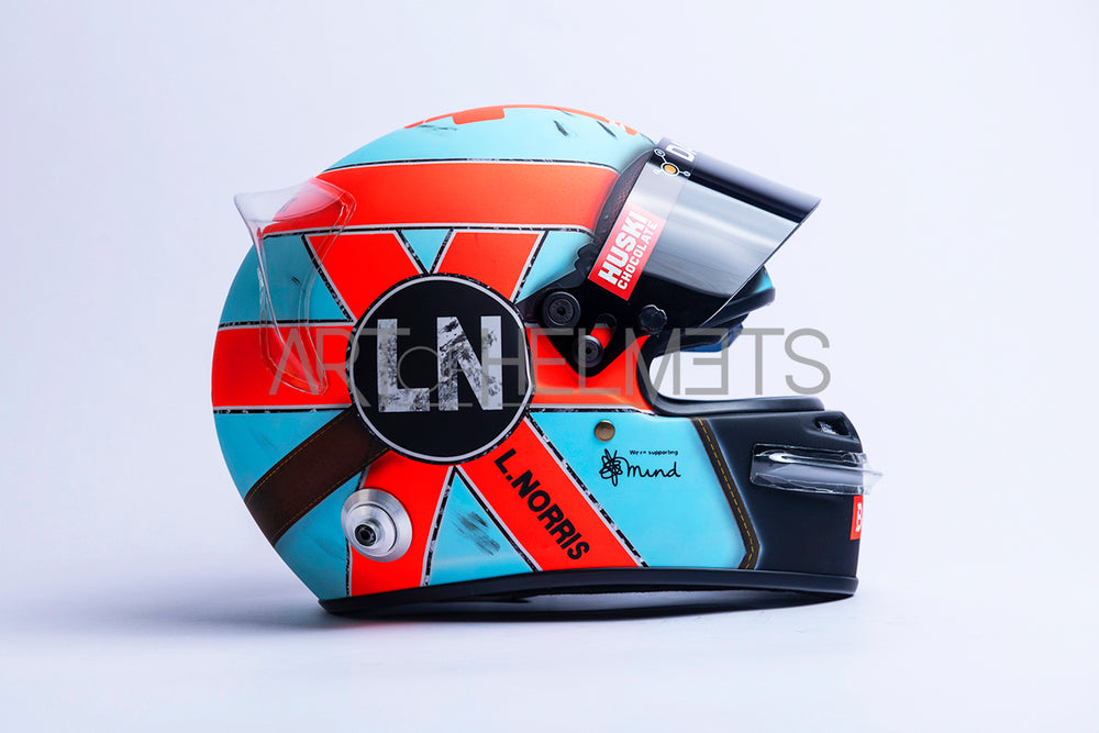 Lando Norris 2021 Monaco Grand Prix F1 Full-Size 1:1 Replica Helmet