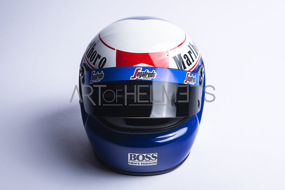 Alain Prost 1985 Full-Size 1:1 Replica Helmet