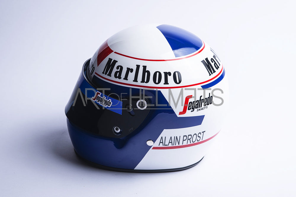 Alain Prost 1985 Full-Size 1:1 Replica Helmet