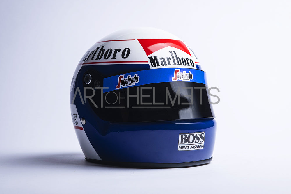 Alain Prost 1985 Full-Size 1:1 Replica Helmet