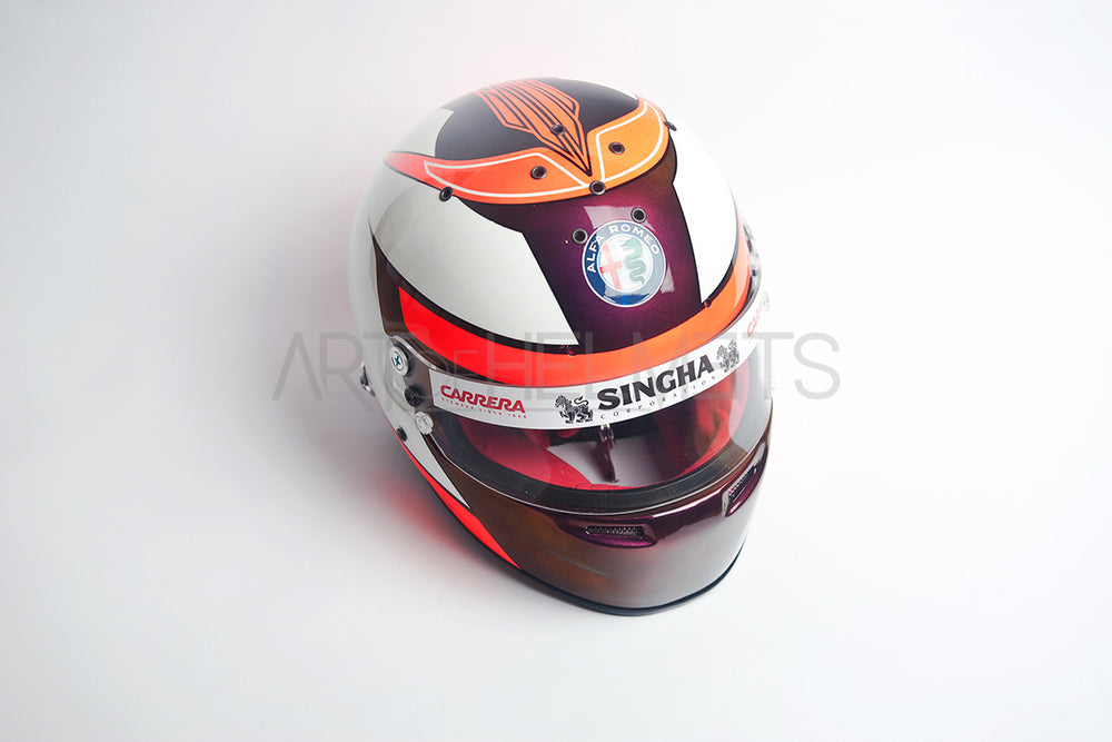 Kimi Räikkönen 2019 Full-Size 1:1 Replica Helmet