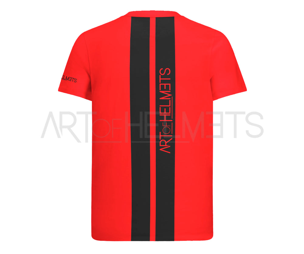 Art of Helmets Route T-Shirt 2020 - Red