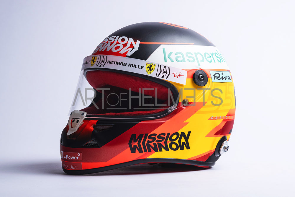 Carlos Sainz 2021 F1 Full-Size 1:1 Replica Helmet