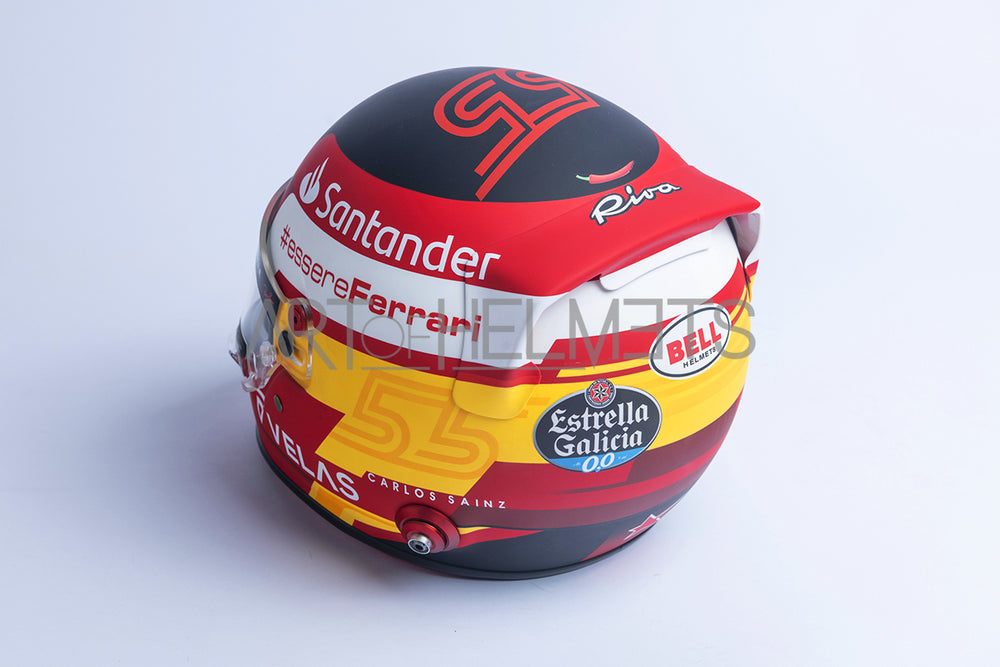 Carlos Sainz 2022 F1 Full-Size 1:1 Replica Helmet