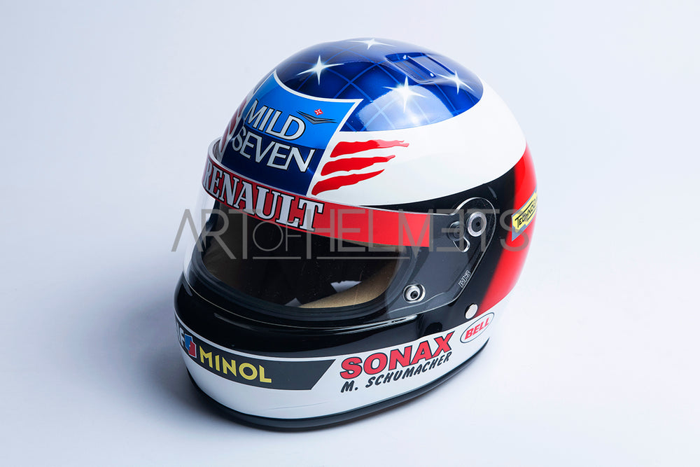 Michael Schumacher 1995 F1 Full-Size 1:1 Replica Helmet