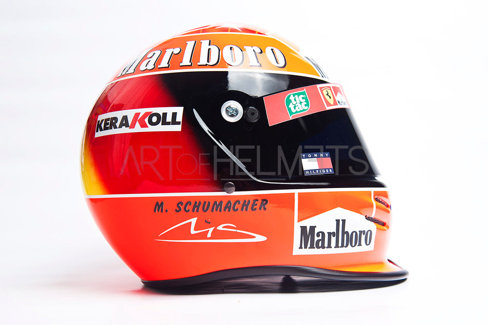 Michael Schumacher 2000 Full-Size 1:1 Replica Helmet